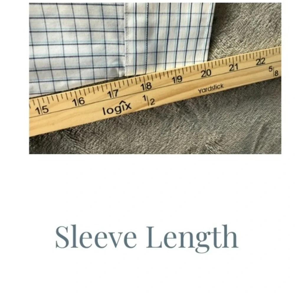 J.Crew Performance Slim Fit Shirt Mens Small Blue White Check BW4011 Stretch NEW